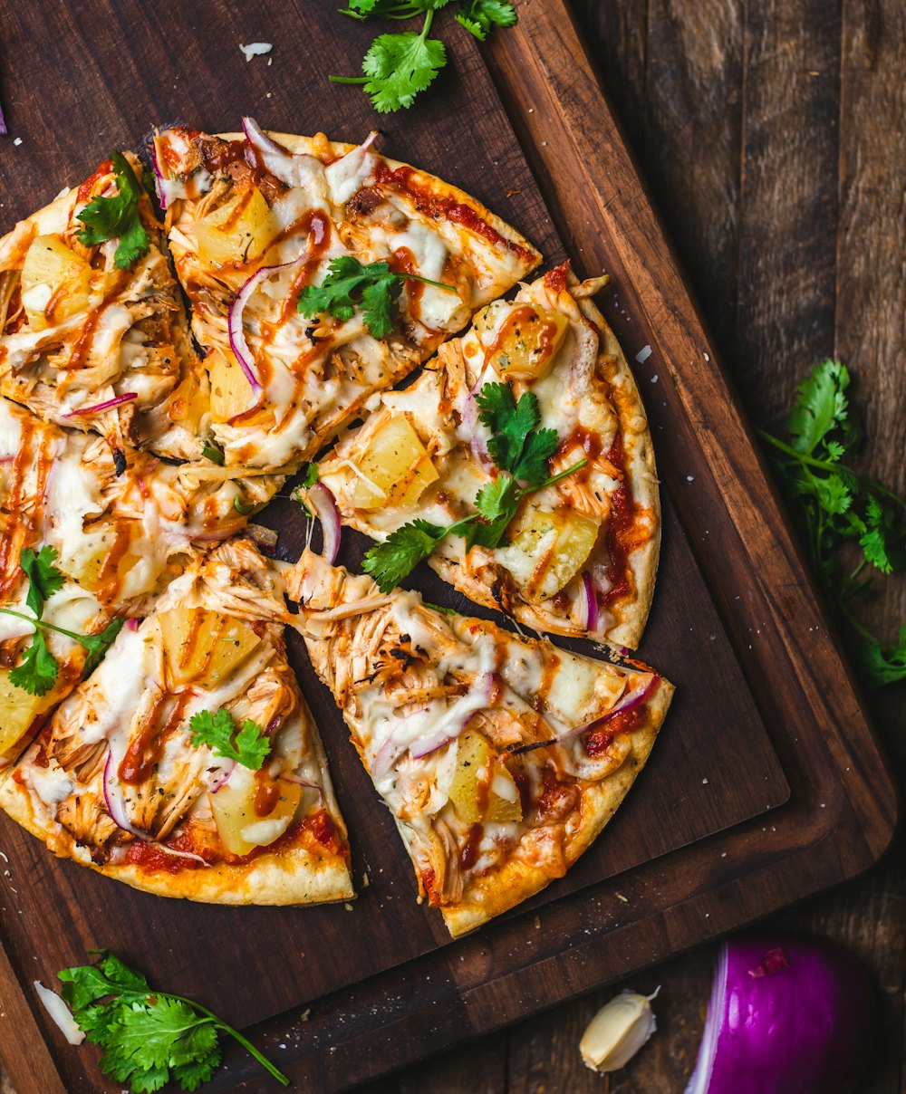 Pizza au feu de bois